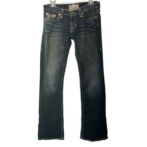 Big Star Liv Boot Jeans Denim Low Rise Embroidered Stretch T5